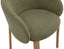 Ellis Dining Chair - Oak - Green