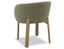 Ellis Dining Chair - Oak - Green