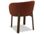 Ellis Dining Chair - Walnut - Terracotta