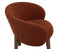 Ellis Dining Chair - Walnut - Terracotta