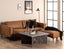 Enzo 2.5 Seat Sofa - Colorado Tan Leather Mix