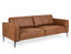 Enzo 3 Seat Sofa - Colorado Tan Leather Mix