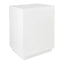 Logan Small White Bedside Table Range