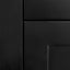 Soloman Small Black Bedside Table Range