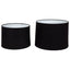 Capella Tapered Shade - Medium Black