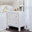 Ariana Large White Bedside Table Range