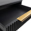 Aimee Small Black Bedside Table Range