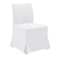 Brighton Slip Cover Dining Chair - White Linen