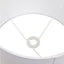 Capella Tapered Shade - Medium White
