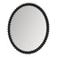 Esme Round Wall Mirror - Black