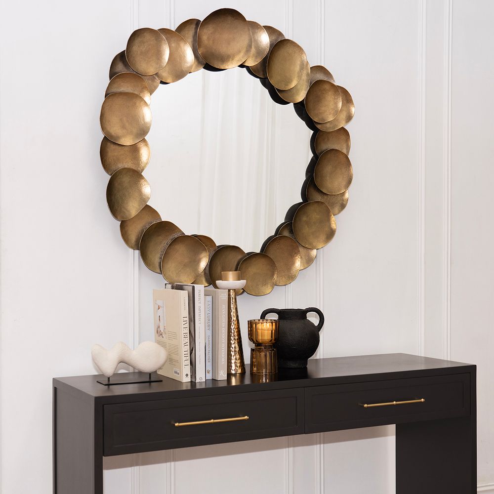 Pearl Console Table - Black