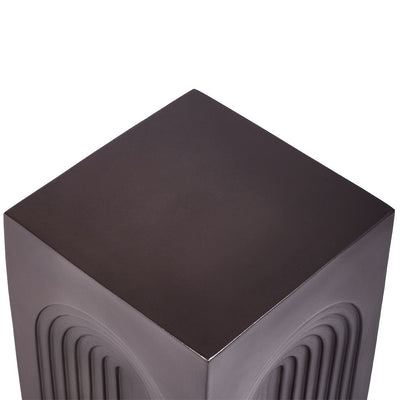 Arc Concrete Stool - Charcoal