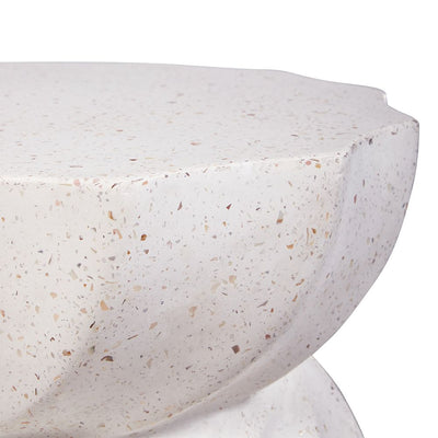 Swirl Concrete Stool - Large Terrazzo