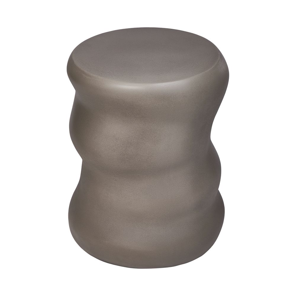 Dune Concrete Stool - Grey