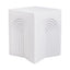 Arc Concrete Stool - White