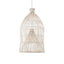 Ventura Rattan Pendant - Bell White