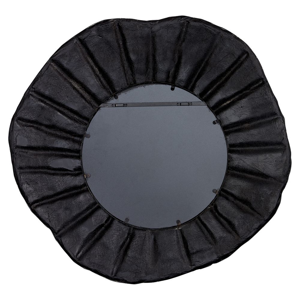 Corfu Wall Mirror - Black