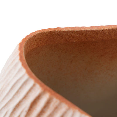 Maeve Porcelain Vase - Medium Terracotta