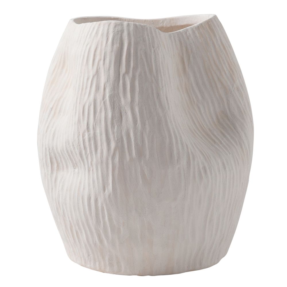 Maeve Porcelain Vase - Medium White