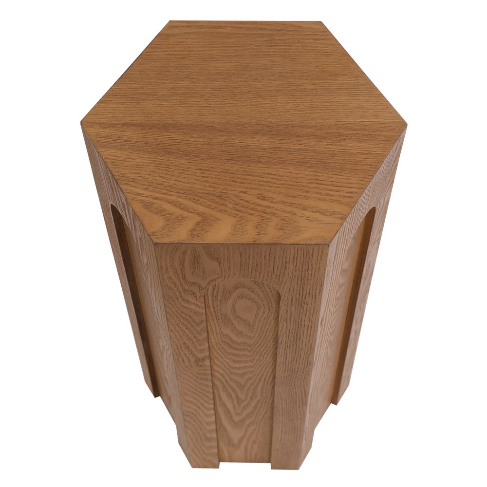 Winston Tall Side Table - Walnut