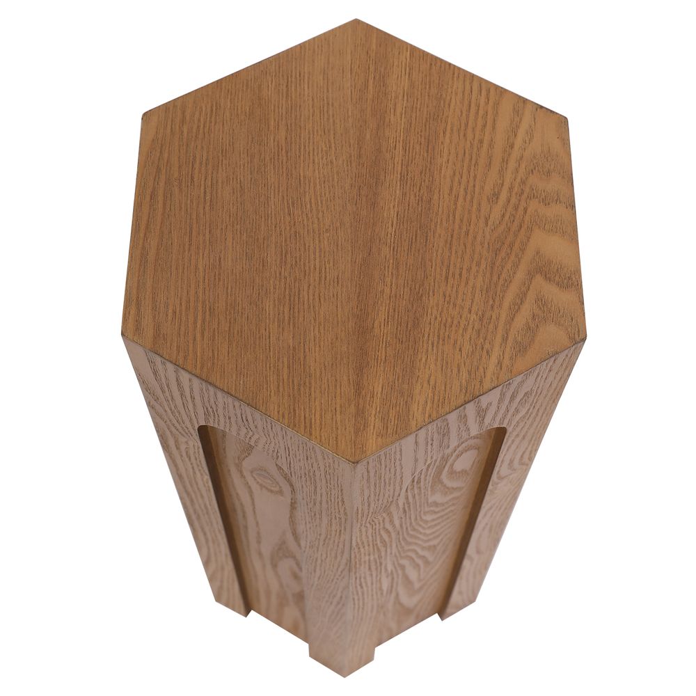 Winston Tall Side Table - Walnut