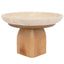 Edith Footed Bowl - Small Natural