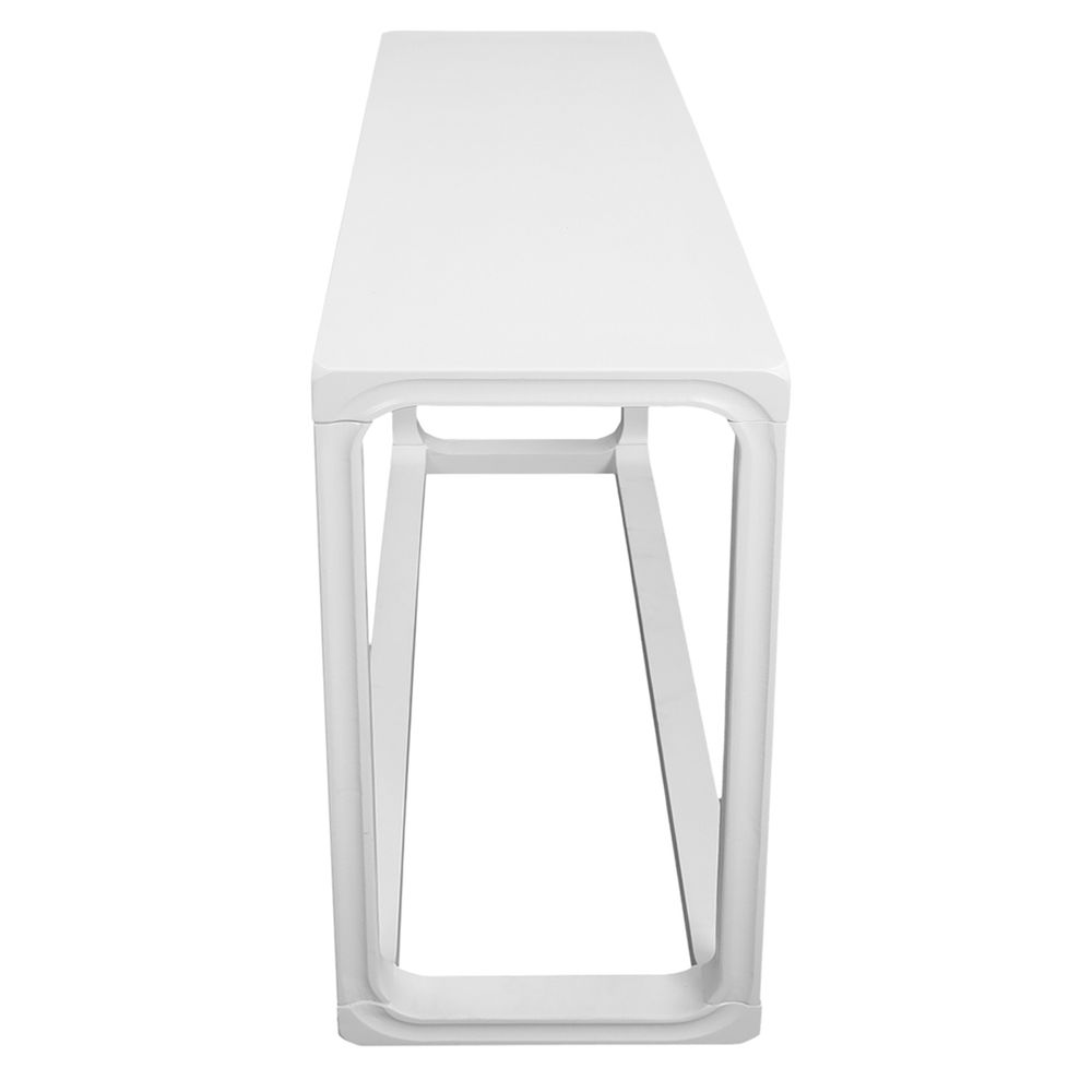 Cadie Console Table - White