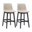 Jermaine Bar Stool Set of 2 - Sand