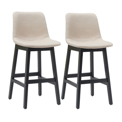 Jermaine Bar Stool Set of 2 - Sand