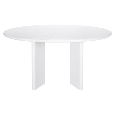 Montauk Round Dining Table - 1.5m White