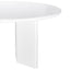 Montauk Round Dining Table - 1.5m White