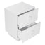 Alton Bedside Table - Small White