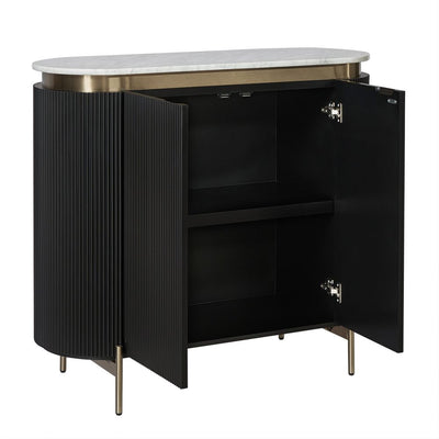 Demarco Cabinet - Black