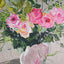 Pink Florals Enhanced Canvas Print