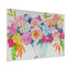 Bright Florals Enhanced Canvas Print