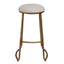 Annie Kitchen Stool - Natural Linen