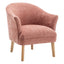 Elsa Arm Chair - Coral Chenille