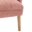 Elsa Arm Chair - Coral Chenille