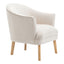 Elsa Arm Chair - Cream Chenille
