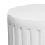 Caleb Side Table - White