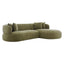 Greenwich Modular 3 Seater Sofa w Right Chaise - Sage Chenille