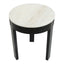 Oliver Marble Side Table - Large Black