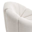 Avalon Swivel Occasional Chair - Cream Chenille
