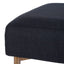 Leon Kitchen Stool - Black Linen