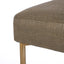 Leon Kitchen Stool - Chocolate Linen