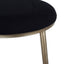 Annie Bar Stool - Black Linen