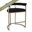 Dino Kitchen Stool - Black Linen - OUTLET NSW