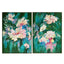 Blooming Set of Two Oil On Canvas Painting