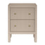 Ariana Bedside Table - Small Beige