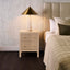 Ariana Bedside Table - Small Beige